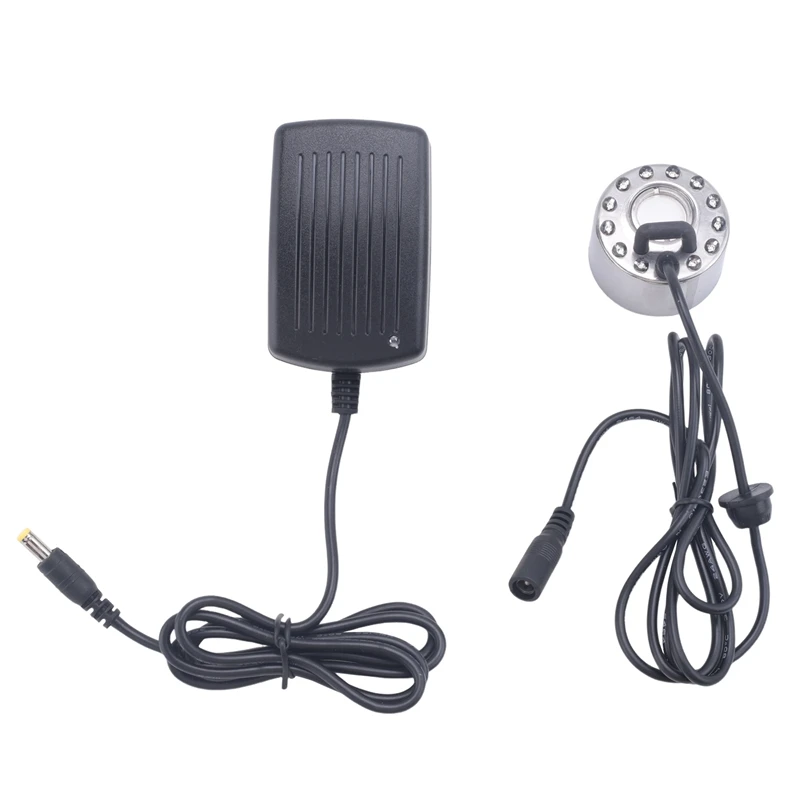 

AB33-Mist Maker 12, светодиодный светильник, изменение цвета, распылитель, фонтан, пруд, в помещении, на открытом воздухе, Mister Foggers