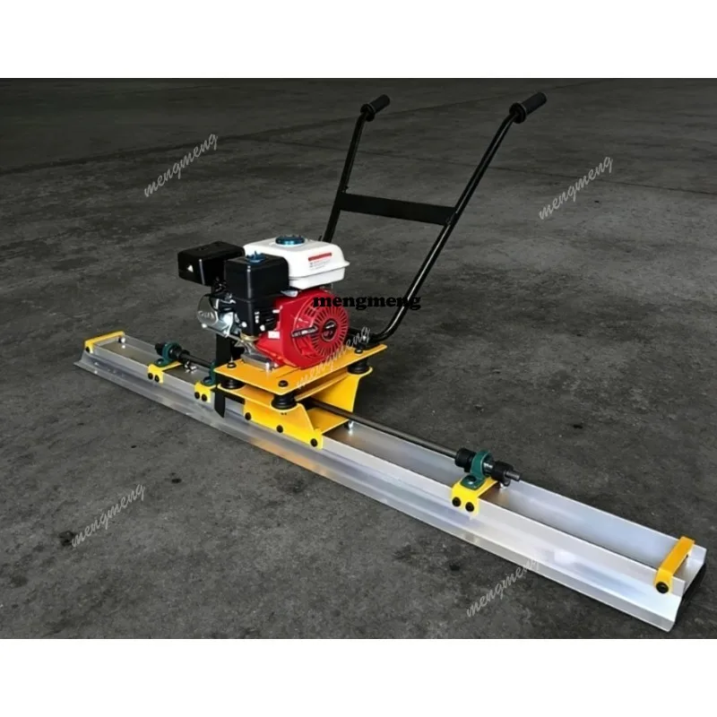 High-Power Vibrating Screed Heavy-Duty Concrete Leveling Tool with Double Layer Aluminum Alloy Blade Arch Forming Screed Machine
