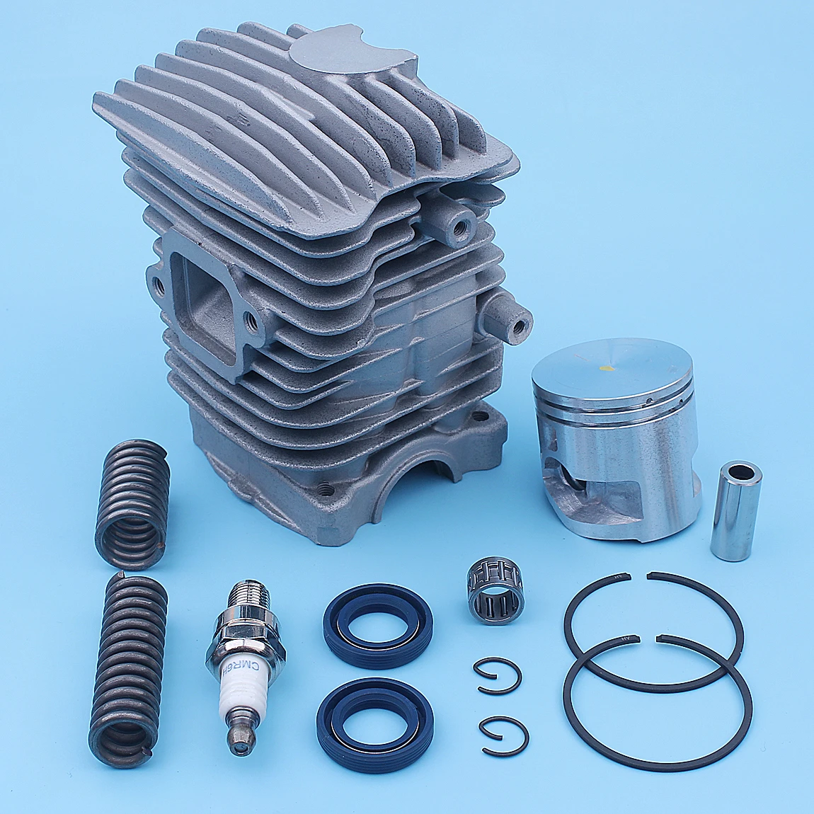 Imagem -05 - Kit de Vedação de Óleo de Pistão de Cilindro 40 mm para Motosserras Stihl Ms211 ms 211c Ms211c 1139 020 1202 Peças de Reposição Vela de Ignição