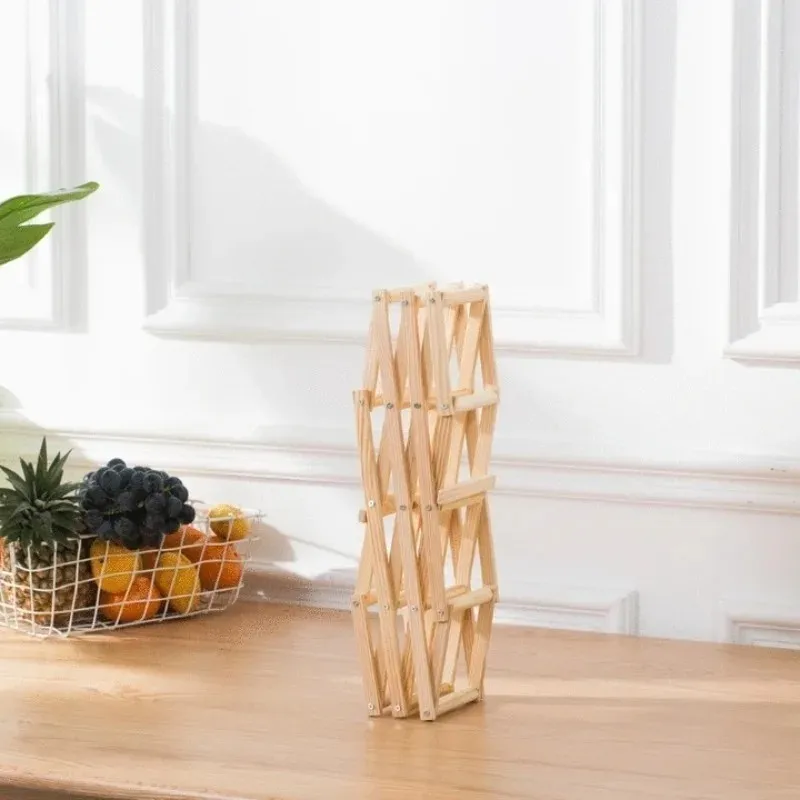 2026 new model stackable wine storage shelves bottles wooden wine shelves home bar utensils wine cabinets bar tools