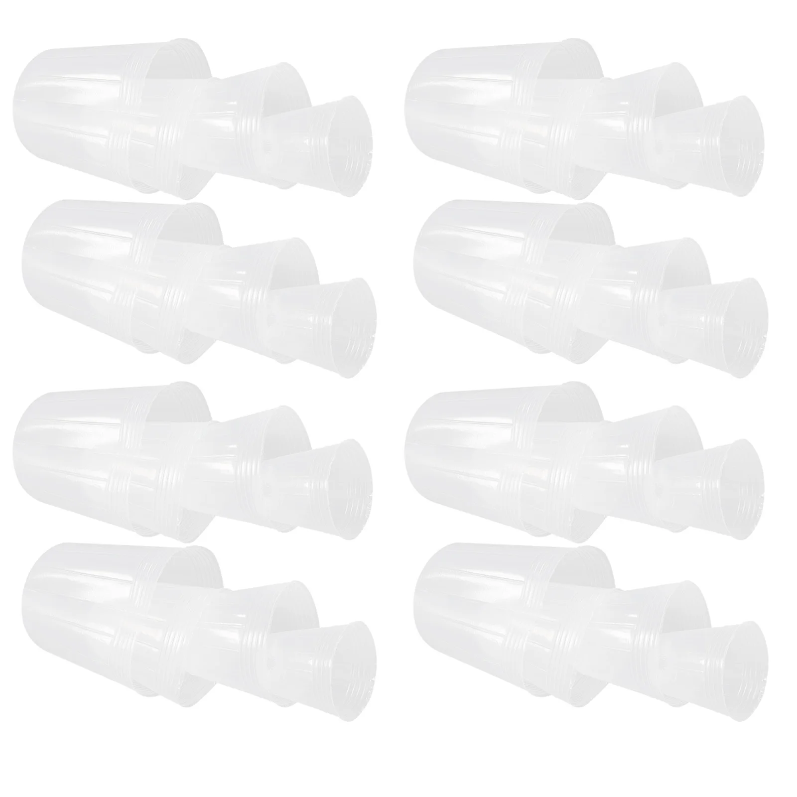 

36Pcs Plant Nursery Cups Elastic Plastic Seedling Pots Drainage Hole Indoor Outdoor Gardening Flower Containers for Succulents