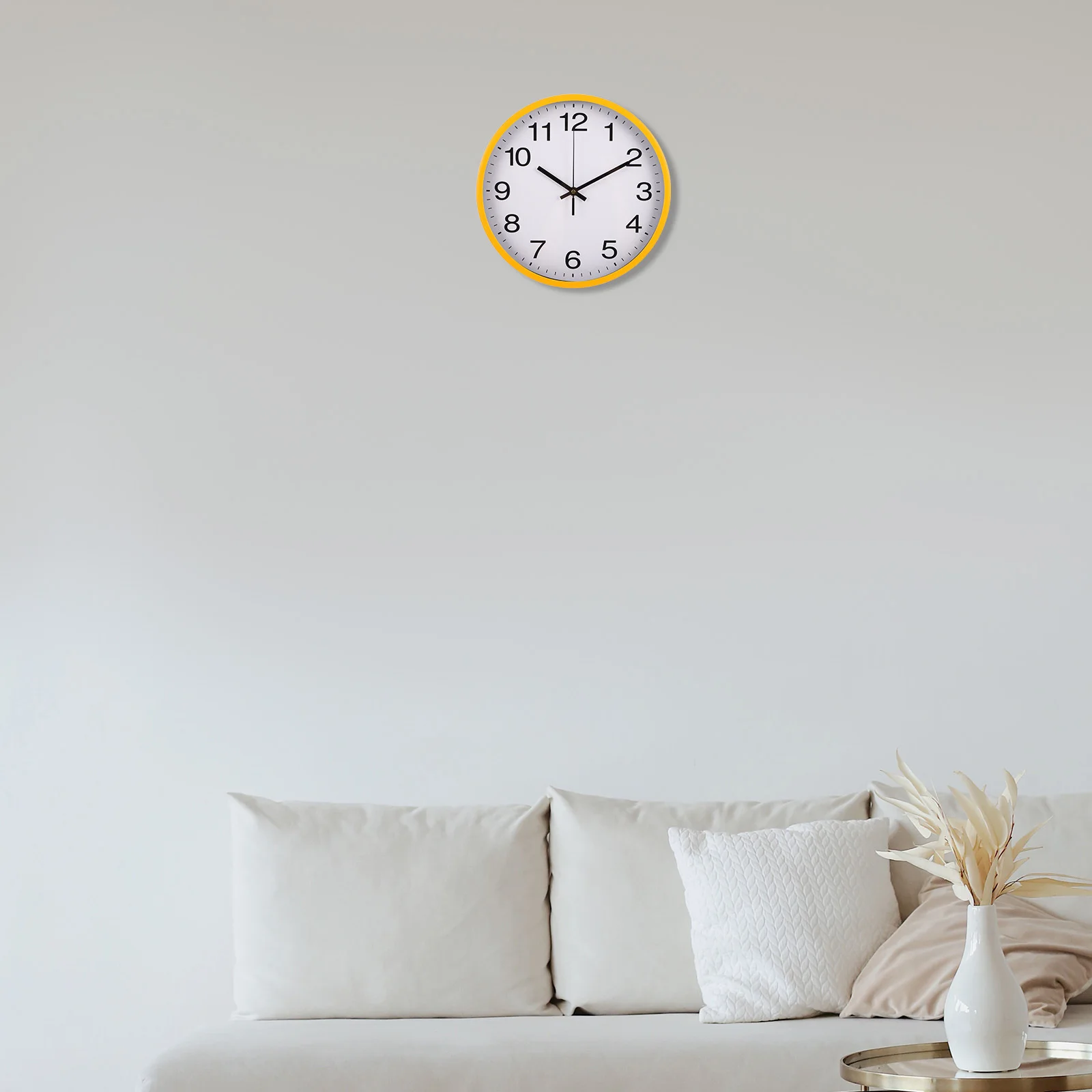 

Silent Non Ticking Wall Clock 12 Inch Modern Minimalist Bedroom Living Room Kitchen Office Decorative Clock Clocks for Bedroom