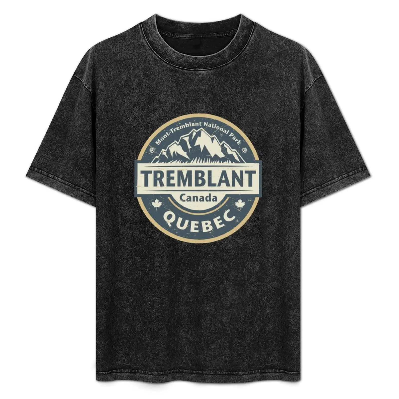 

Tremblant, Quebec, Canada T-Shirt Street Fashion Casual Tee Shirt