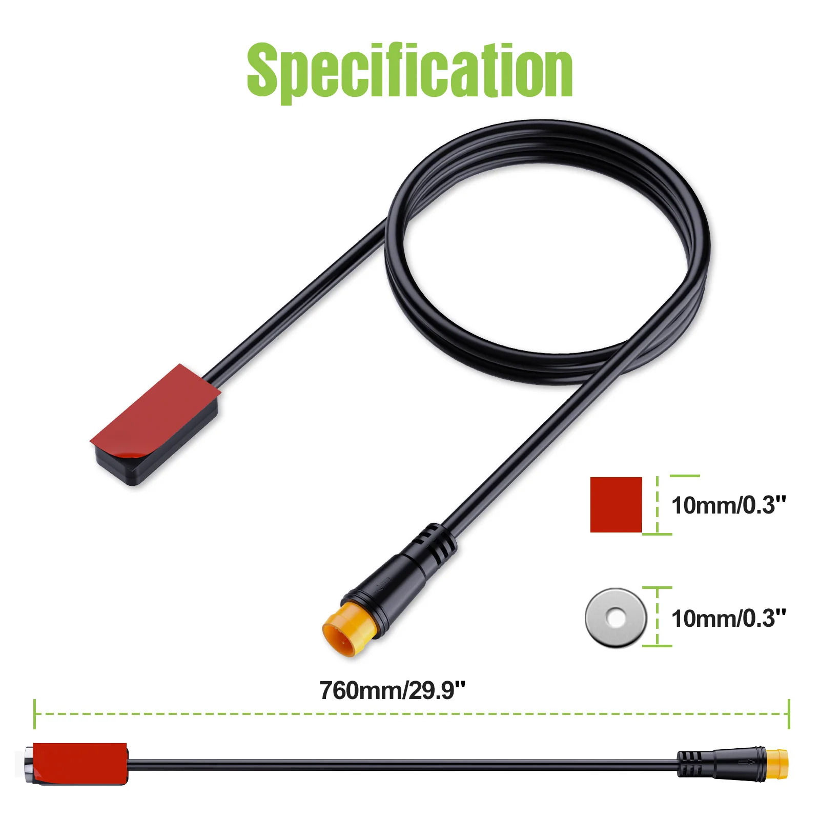 Ebike Brems Sensor Hydraulische Mechanische Bremse Cut Off Sensor Für BAFANG BBS01 BBS02 BBSHD Tongsheng TSDZ2 TSDZ8 TSDZ16 3PIN Männlich – Detail 9