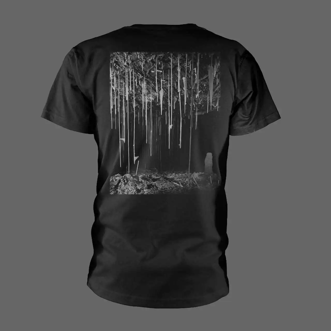 เสื้อยืดกีฬาแขนสั้นแฟชั่นปี 2026 พร้อมลายพิมพ์โลหะสีดำ มีสไตล์และระบายอากาศได้ดี เหมาะสำหรับสวมใส่ในชีวิตประจำวัน