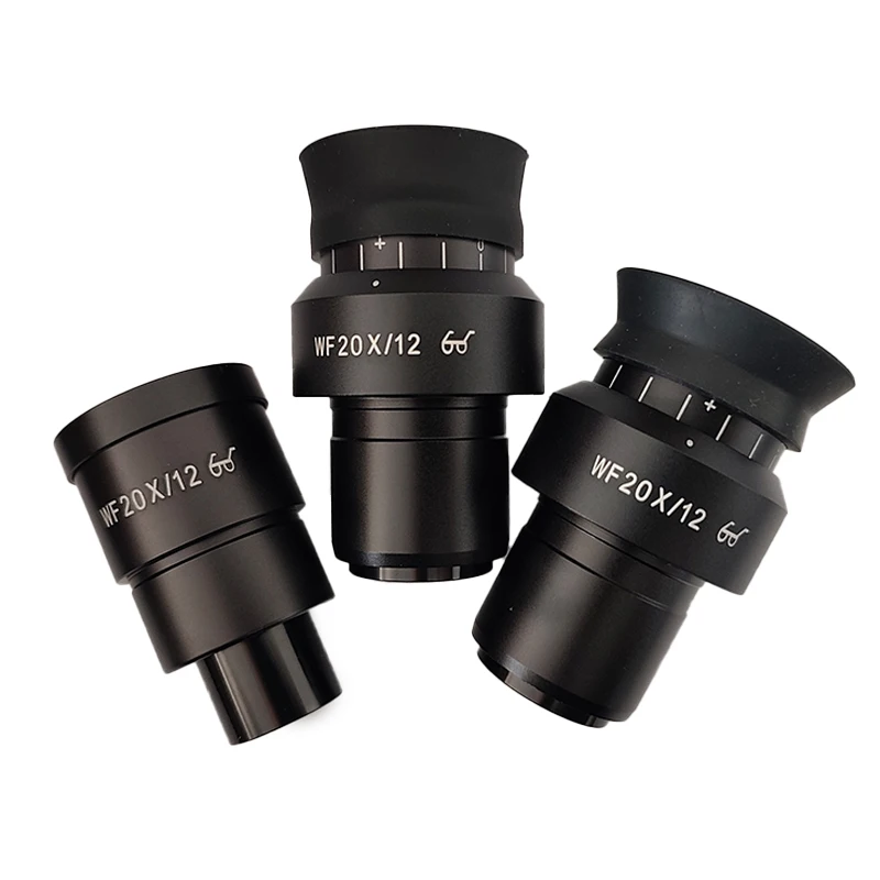 WF20X Wide-angle stereomicroscope eyepiece WF20X/12mm 30mm Diopter Adjustable High Eye Point Wide Field