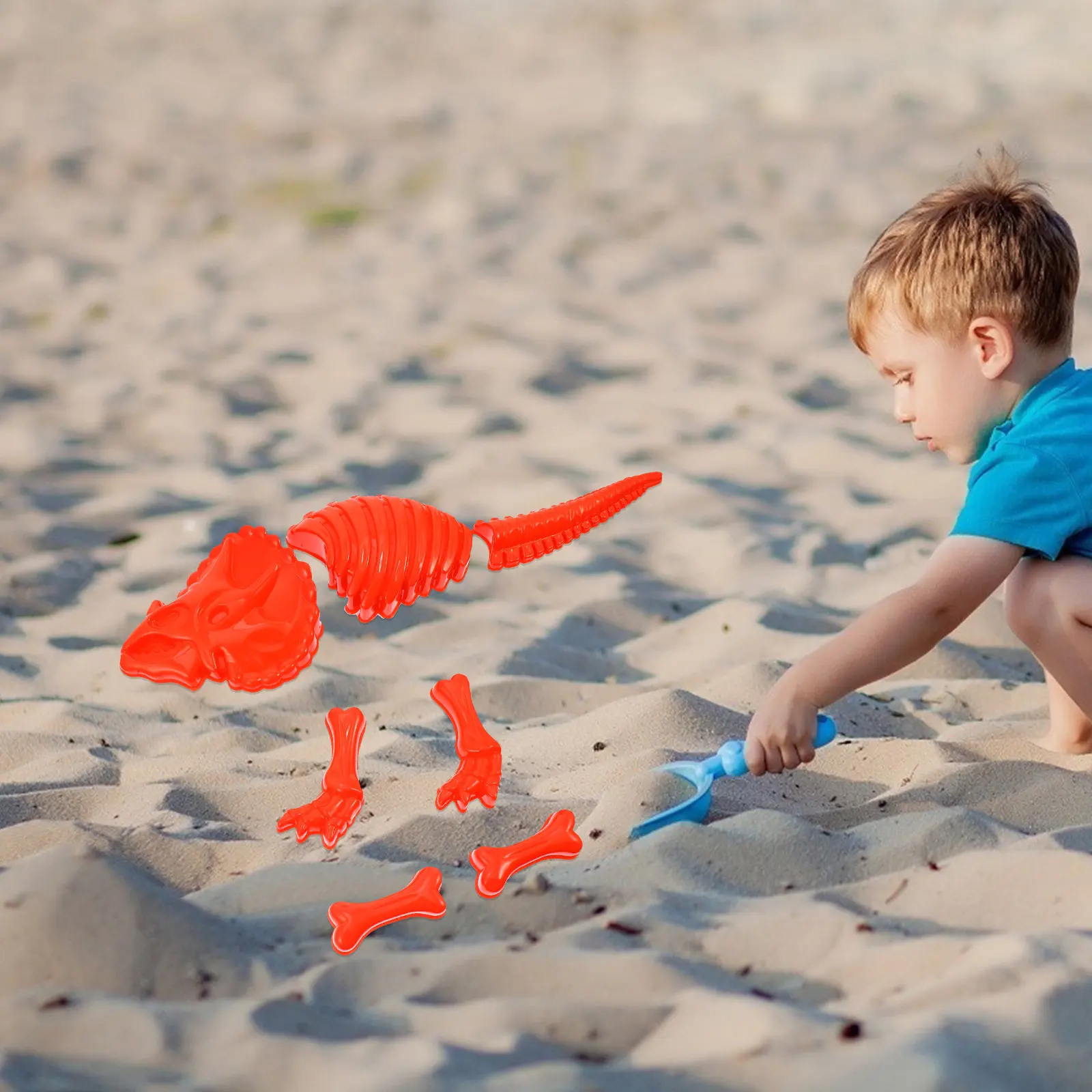 

Набор форм для песка в виде динозавров, пластиковый игровой набор для детей, пляжный набор для песочницы, инструменты для создания форм из песка, творческие игры на открытом воздухе