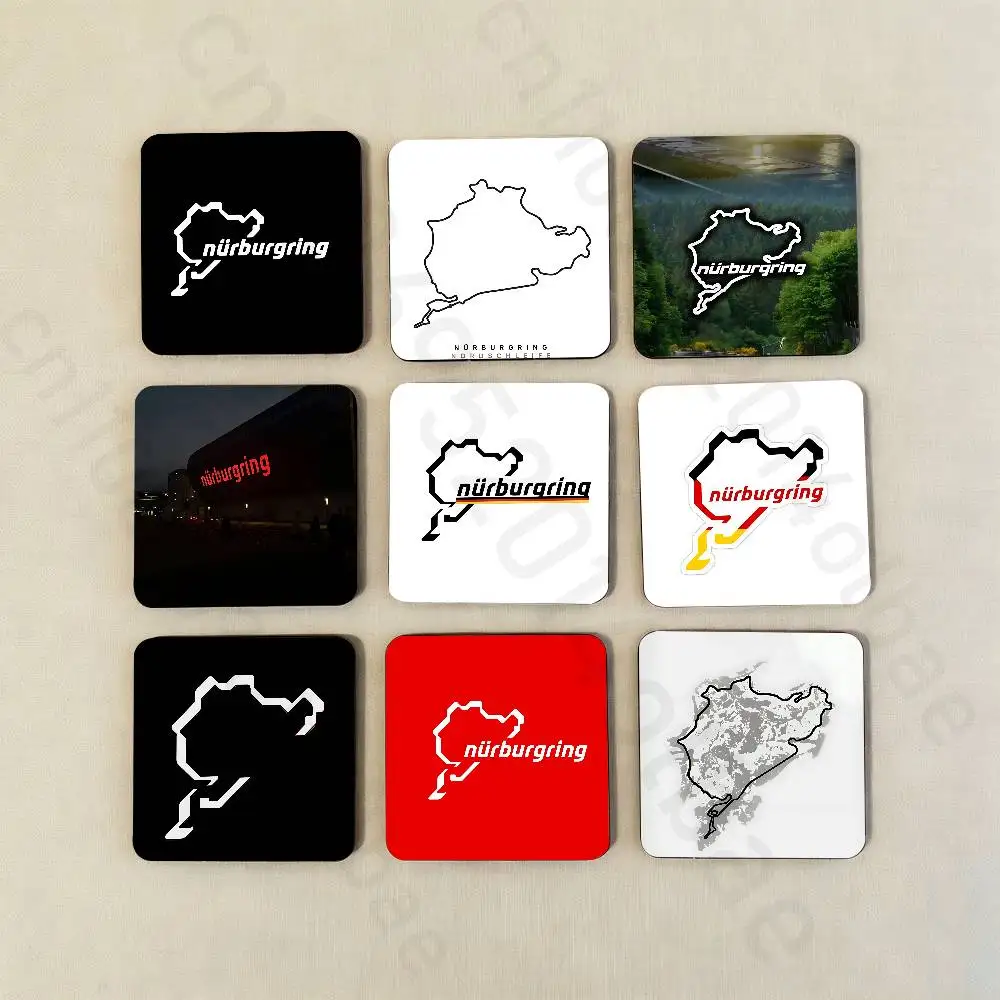 Nurburgring Nordschleife Fridge Magnets Round Magnetic Refrigerator Decoration Memorial Gifts Wedding Favors