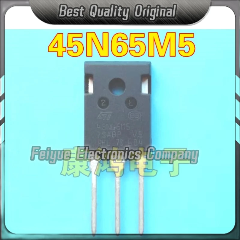 5PCS-20PCS   45N65M5 STW45N65M5 TO-247 MOS 35A 650V  Best Quality Imported Original