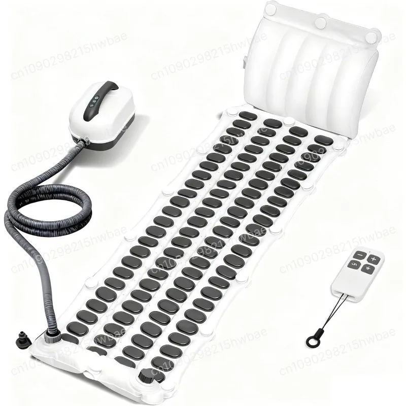 

Portable Electric Bubble Spa Mat Full Body Massage Water Aerator Machine Non Slip Pad Wireless Remote Control Bath