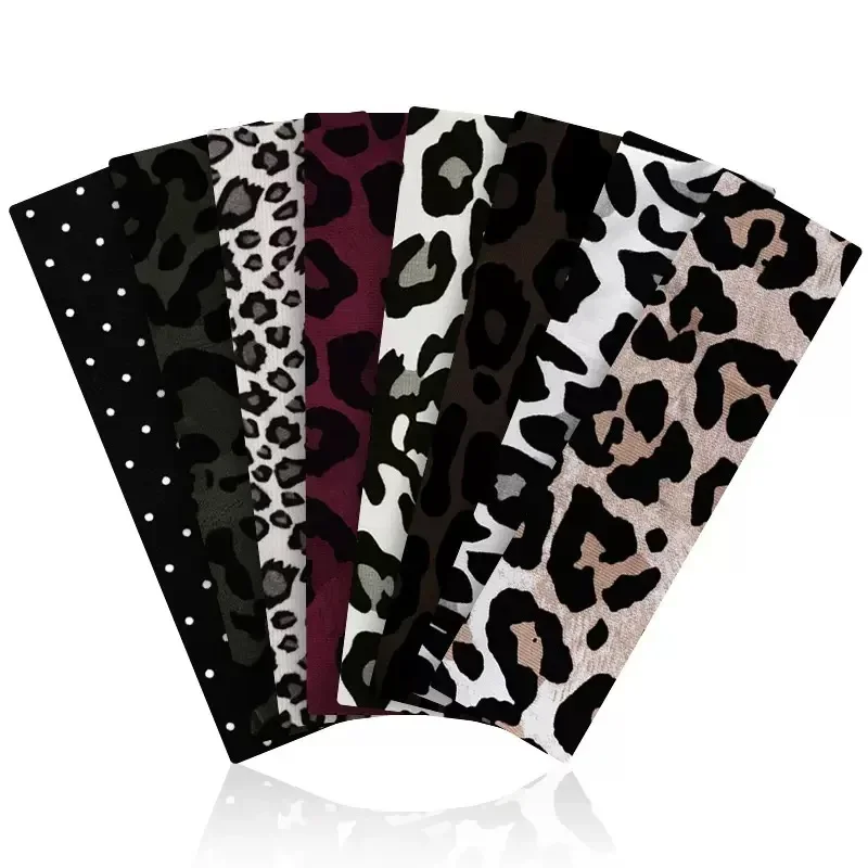 Popular printed and solid colors long adhesive stickers
