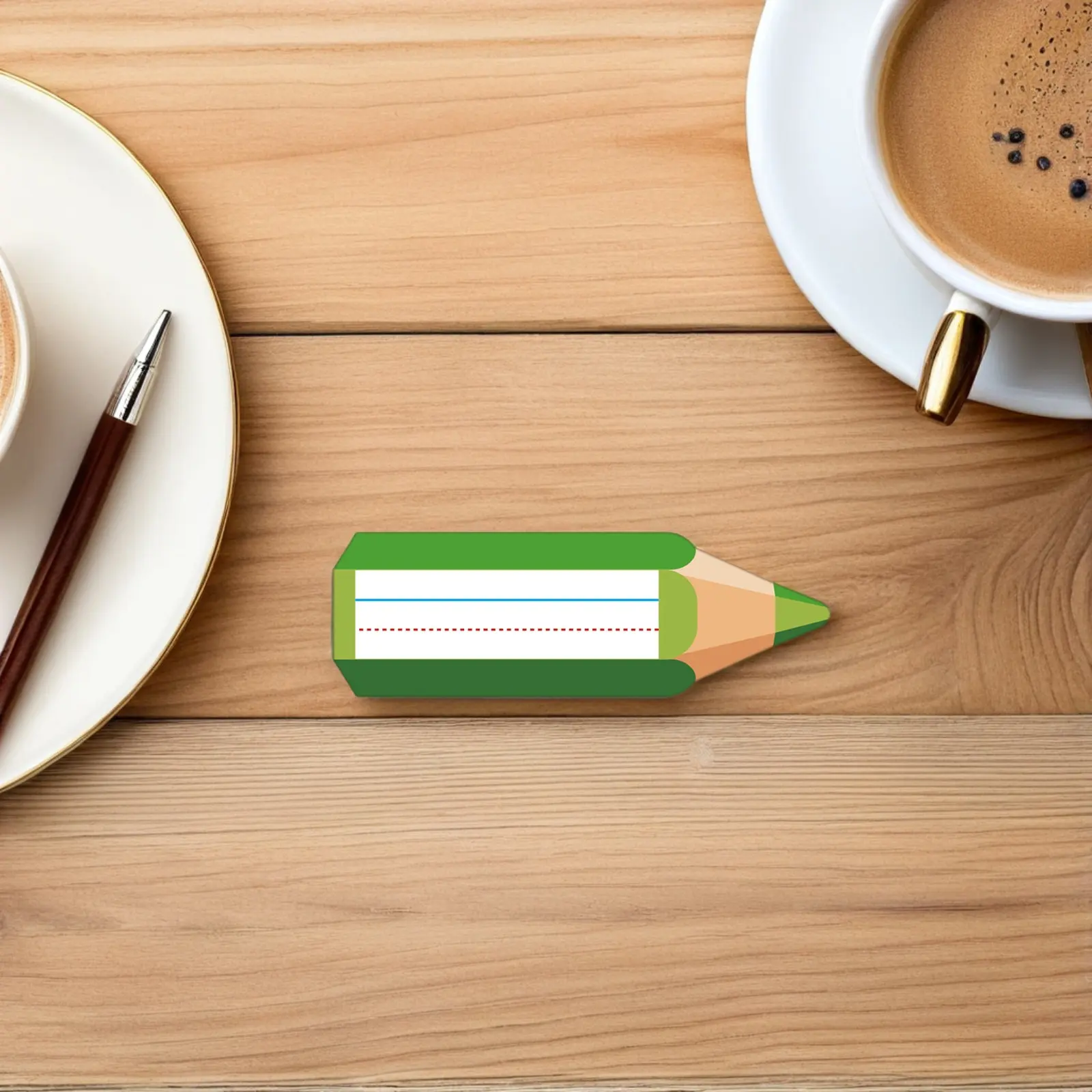 

30 Sheets Pencil Name Stickers for Kids Cartoon Name Tags with Writeable Space Easy to Write on Stickers for Preschoolers