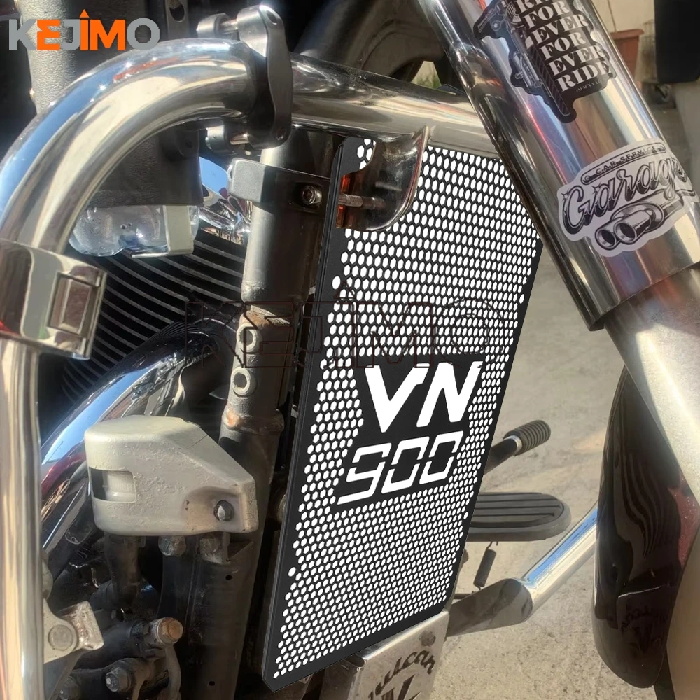 For Kawasaki Vulcan 900 Classic / Classic LT / Custom / VN900 B/ D / C 2006-2025 Radiator Guard Cover Grill Protector 2026 2027