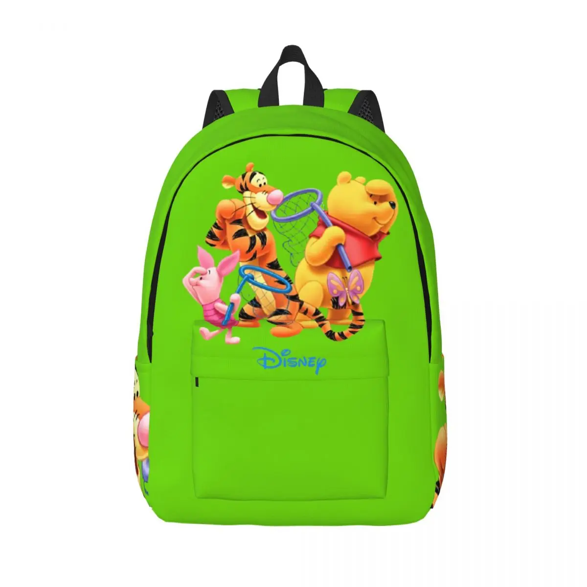 For Work Office And Friends Retro Washable Harajuku Design Disney Winnie The Pooh Rucksack Girl Kid Handbag Birthday Gift