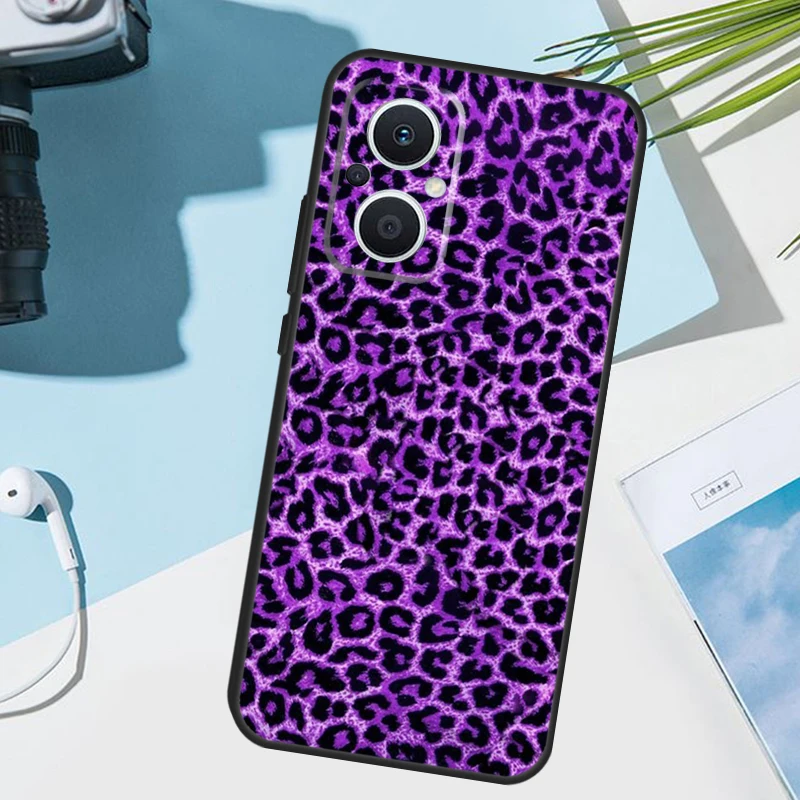 Leopard Print Phone Case For OPPO Find X6 X3 Pro X2 Neo X5 Lite Reno 7 3 2Z 4Z 5Z 8T 4 5 6 8 Lite Cover