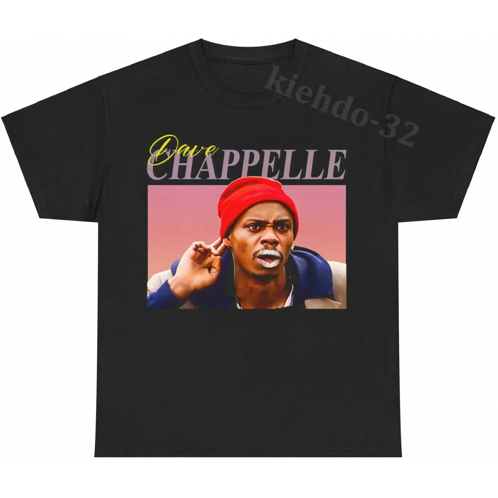 Dave Chappelle Show Funny Fan Art Vintage T Shirt S 5XL  vintage Washed Soft fashion Slightly Unisex Versatile streetwear homme
