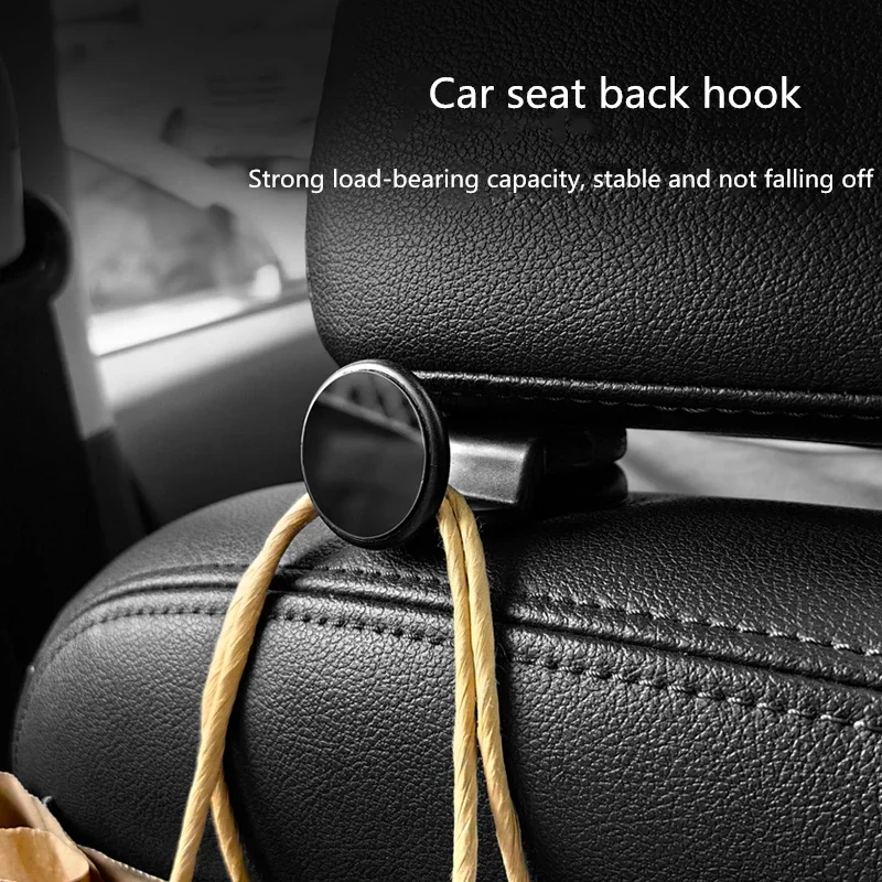 

Portable Car Hidden Hooks Bags Clothes Coats Storage Hanger Organizer Car Seat Headrest Clip Hooks Accessories