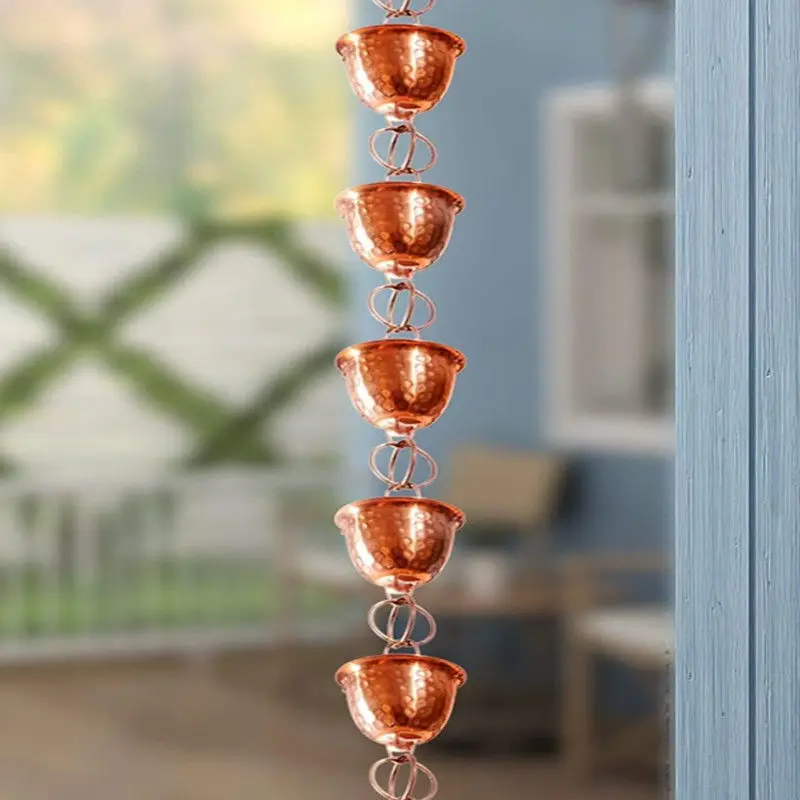 Pure copper bell pendant living room balcony wind chime shop homestay bell guest