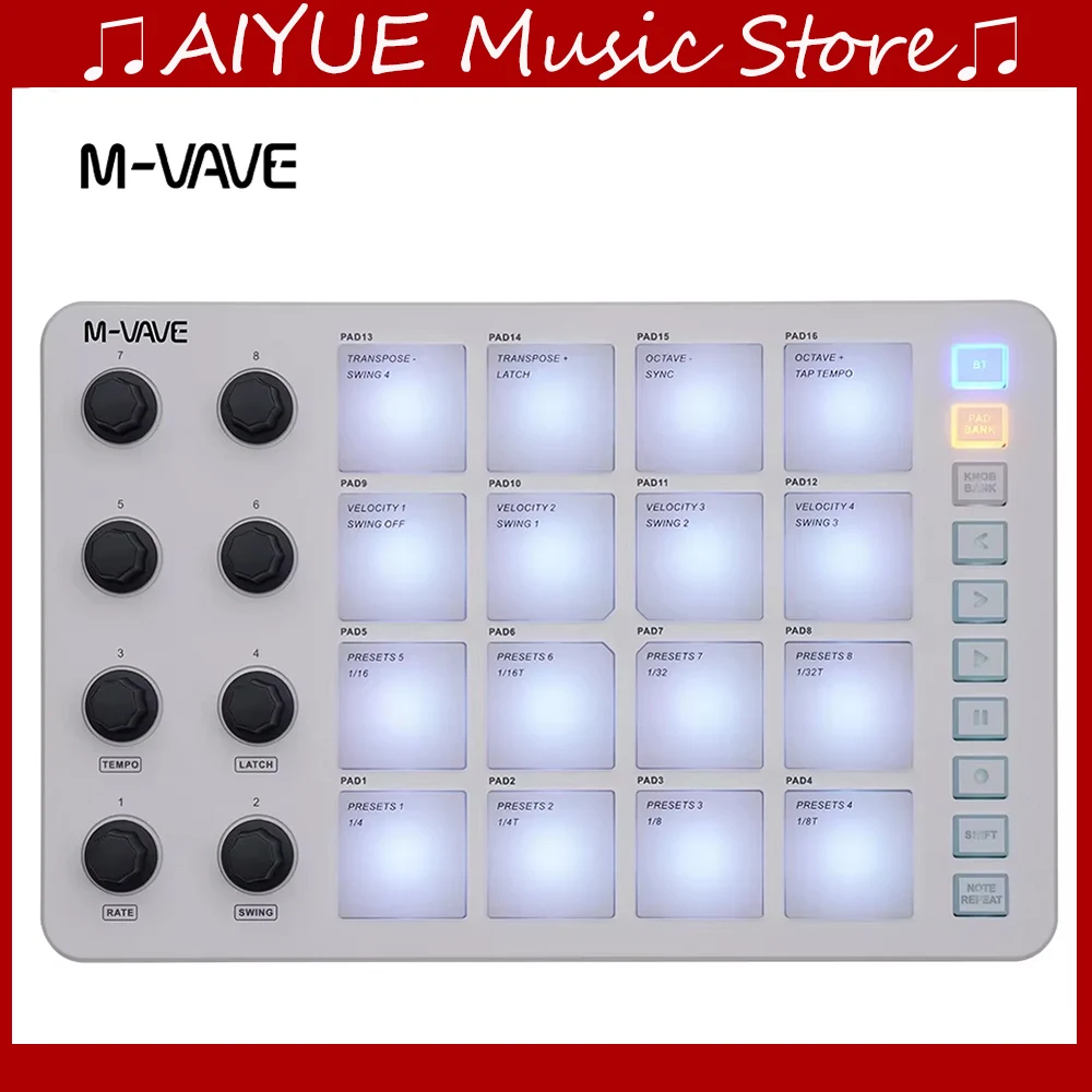 M-VAVE SMC-PAD Midi… - image