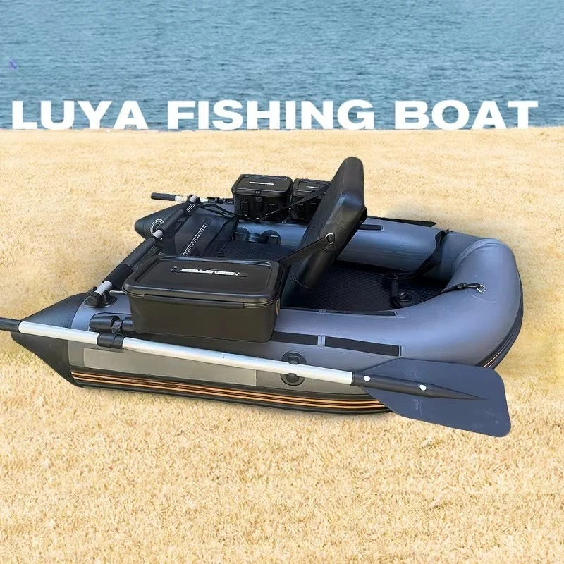 CE Belly Boat Water Play Surfing Inflatable Kayak for Fishing Durable Thick PVC Material