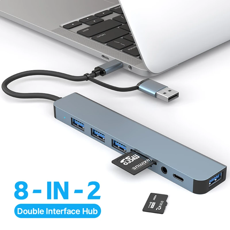 8-In-2 Usb 3.0 Hub …