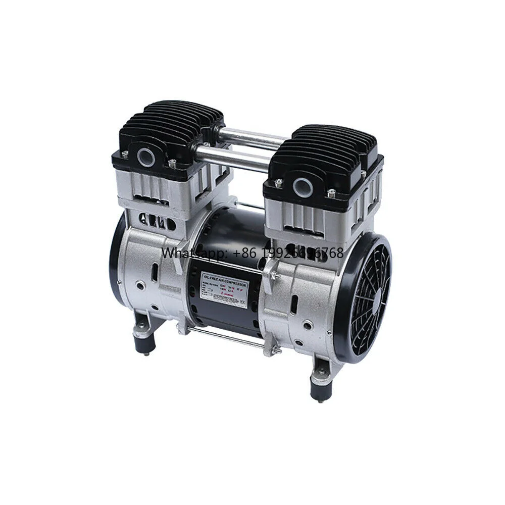 

220V Small Air Pump Head Motor Air Compressor Head Oil-free Silent Air Compressor Pump
