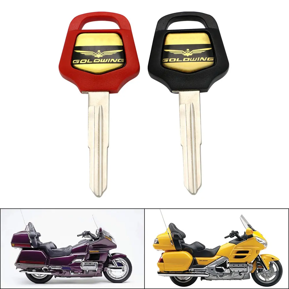 Motorcycle Embryo Uncut Blade Blank Key For HONDA GOLD WING GL1500 GL1000 GL1200 2000-2011 Goldwing GL1800 All Years