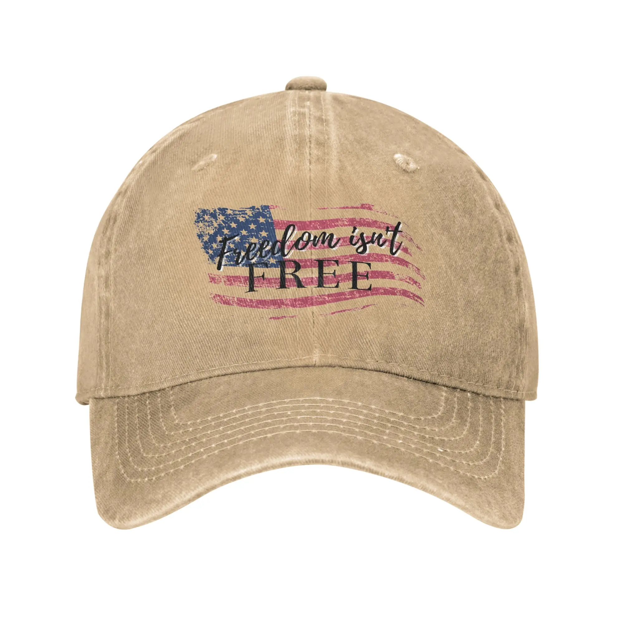 May We Never Forget Freedom Isn't Free Baseball Cap Accessories For Unisex  Adjustable Trucker Hat