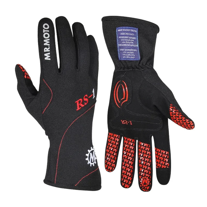 Car Kart Racing Gloves Off-road FIA Competition Special Gloves Non-slip Heat Insulation Breathable and Comfortable Moto Gloves