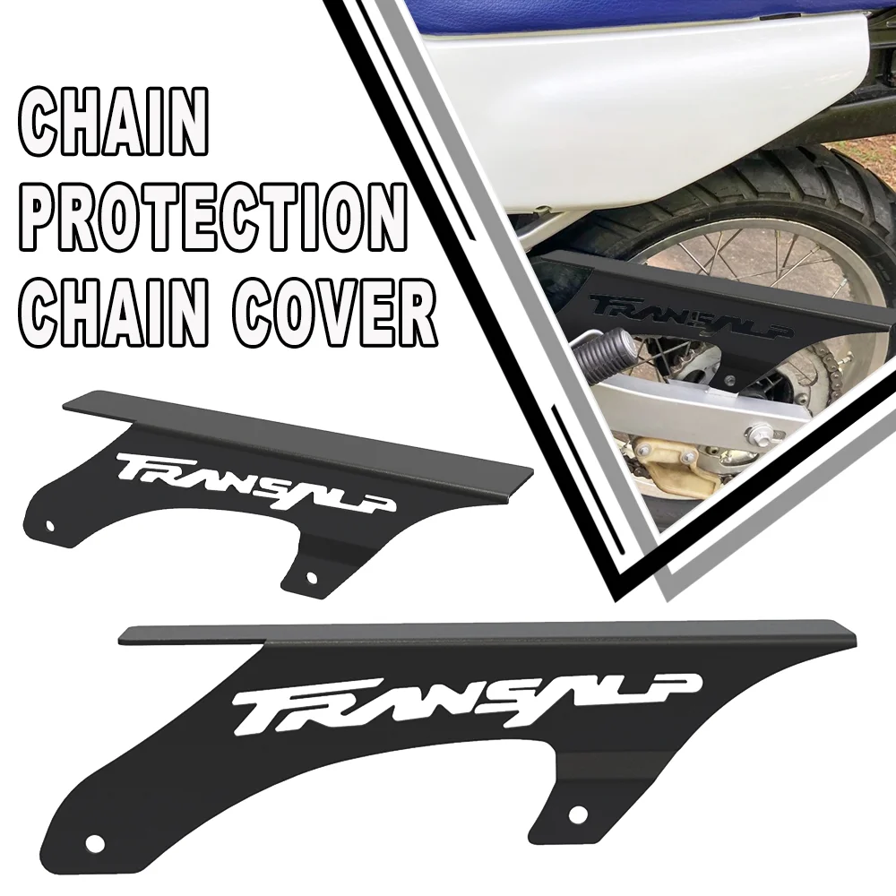 

XL 600 650 700 V Transalp TRANSALP Motor Chain Guard Cover Protector FOR Honda XL600V Transalp XL650V Transalp XL700V Transalp