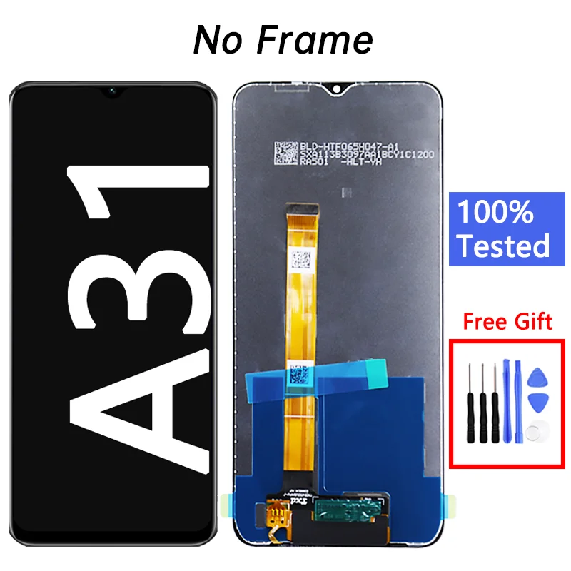 Mobile Phone screen lcds For OPPO A31 Lcd display pantalla de celulares For OPPO A31 Lcds screen replacement