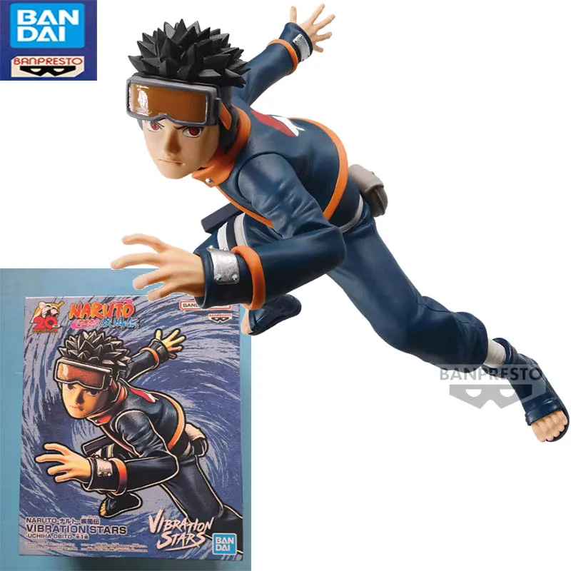 

Bandai's new Bandai Naruto VIBRATION STARS Young Obito Anime Character Model Figure Collection Toys Children's Gifts