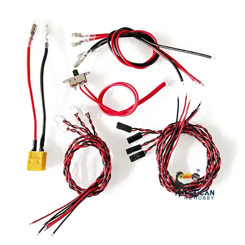 1/16 헝롱 RC 탱크 5.3에서 6.0, 7.0 버전으로 업그레이드 케이블 변환 부품 DIY 모델러용