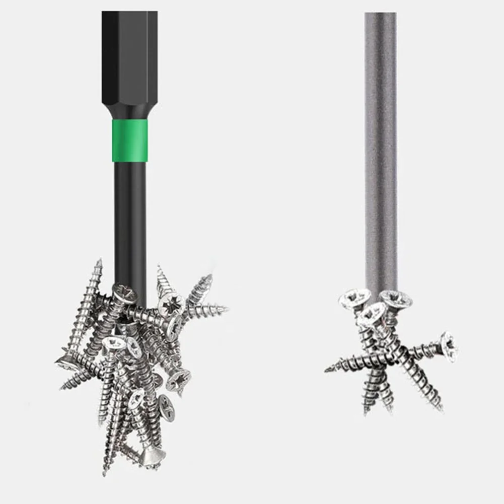 Screwdriver Bit Set Hand Drill Tool 10pcs Hand Drill Handle Hexagonal Magnetic Screwdriver Bit Set High Quality