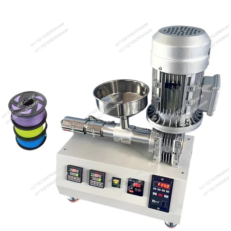 

Small Extruder Micro Plastic Extruder Compound Powder 3D Printing Filament Single Screw Extruder Desktop Type