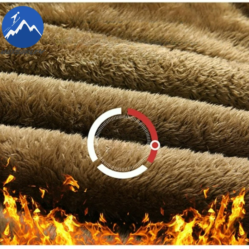 Winter Men Vest Fleece Lined Camping Windproof Durable Padded Jacket Premium Windproof Stand Collar Hiking Warm Sleeveless Vest