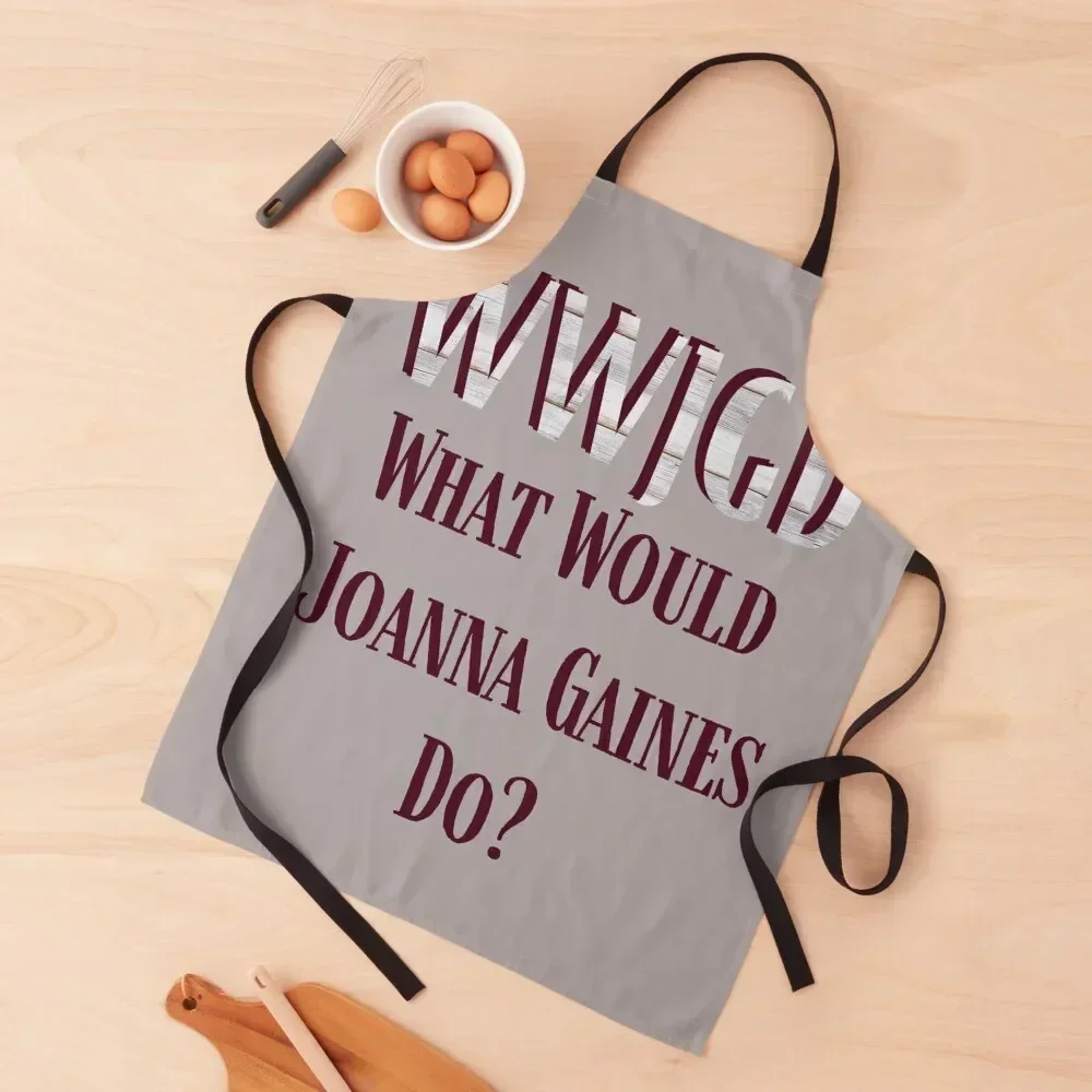 

What Would Joanna Gaines Do Apron Hairdressing Hairdresser Accessories Men kitchen Kitchen Supplies Woman Kitchens Apron
