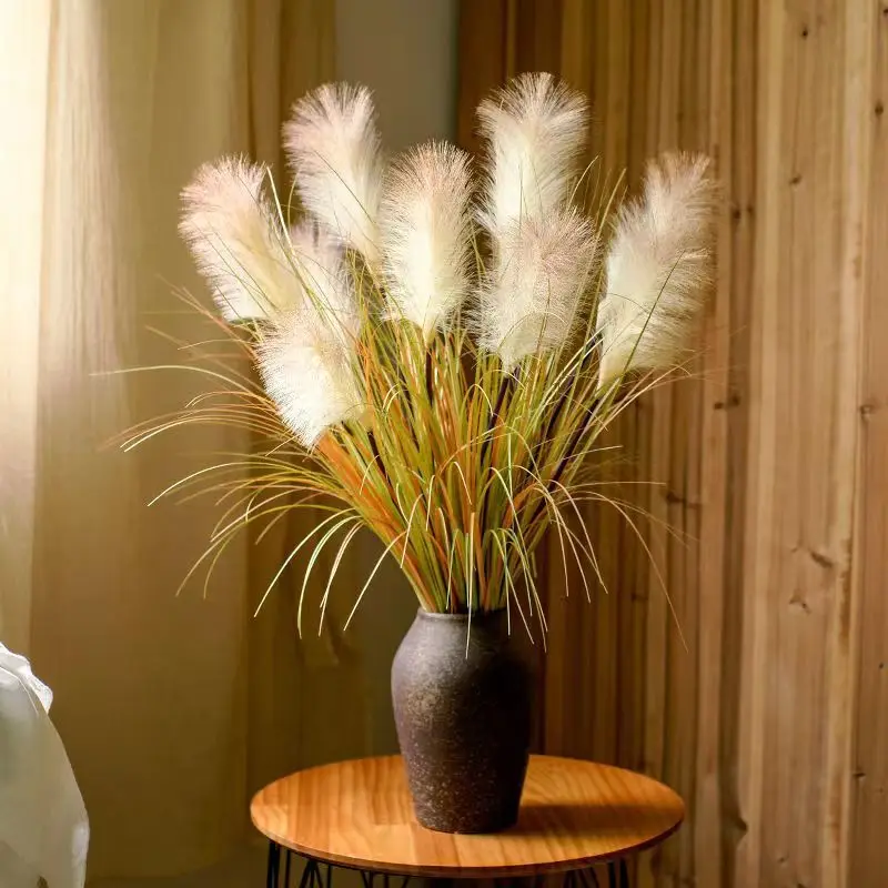 

Artificial Reeds, Dog tail grass, Dried Flowers, Living Room Floor Decoration, Floral Tabletop, Wedding And Holiday Decoration