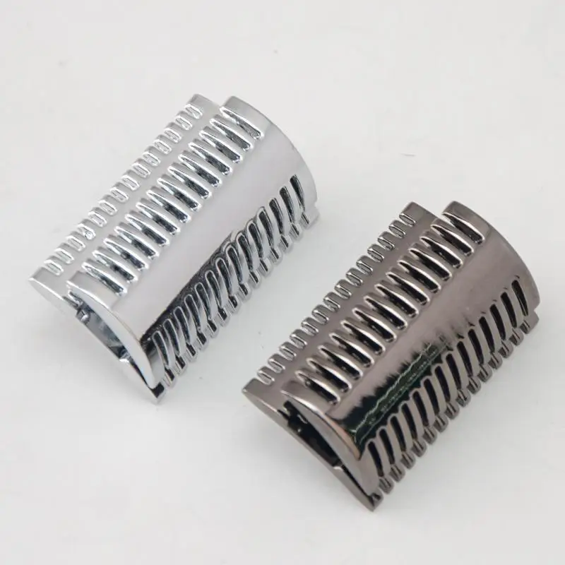 Razor Stainless Steel Top Double-edged Mens Slant Safety Razor Head Replacement Accessory view 3