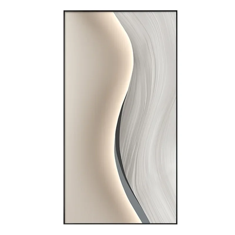 Modern minimalist entrance decorative painting abstract art living room sofa background wall hanging painting