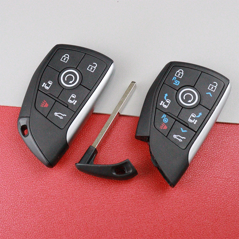 

Car Key Shell Housing Fob Remote for Chevrolet Silverado Suburban Tahoe Sierra 1500 Yukon GMC for Buick ENVISION Avenir GL8