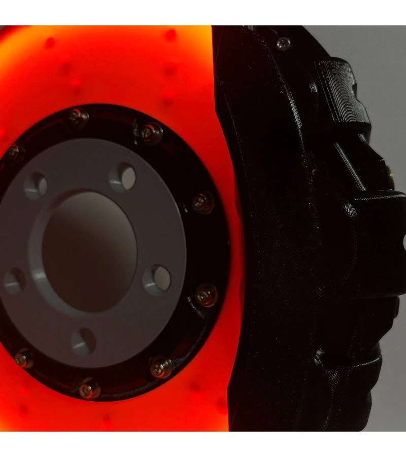 Brake disc caliper model night light creative desktop wall mounted led ambient light