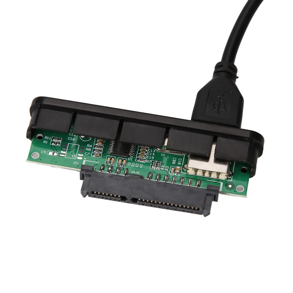 2,5 Zoll USB 2.0 SATA Externe mobile Festplattenbox Gehäuse aus Aluminiumlegierung