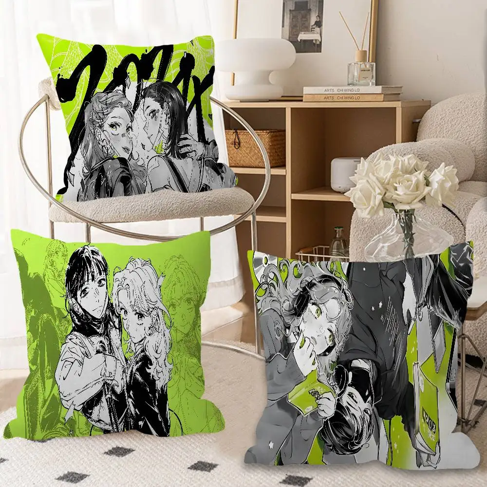 Anime The Guy She Was Interested Wasnt a Guy All Lucky Dragon pillow cover sofa cushion cover home room decoration children gift