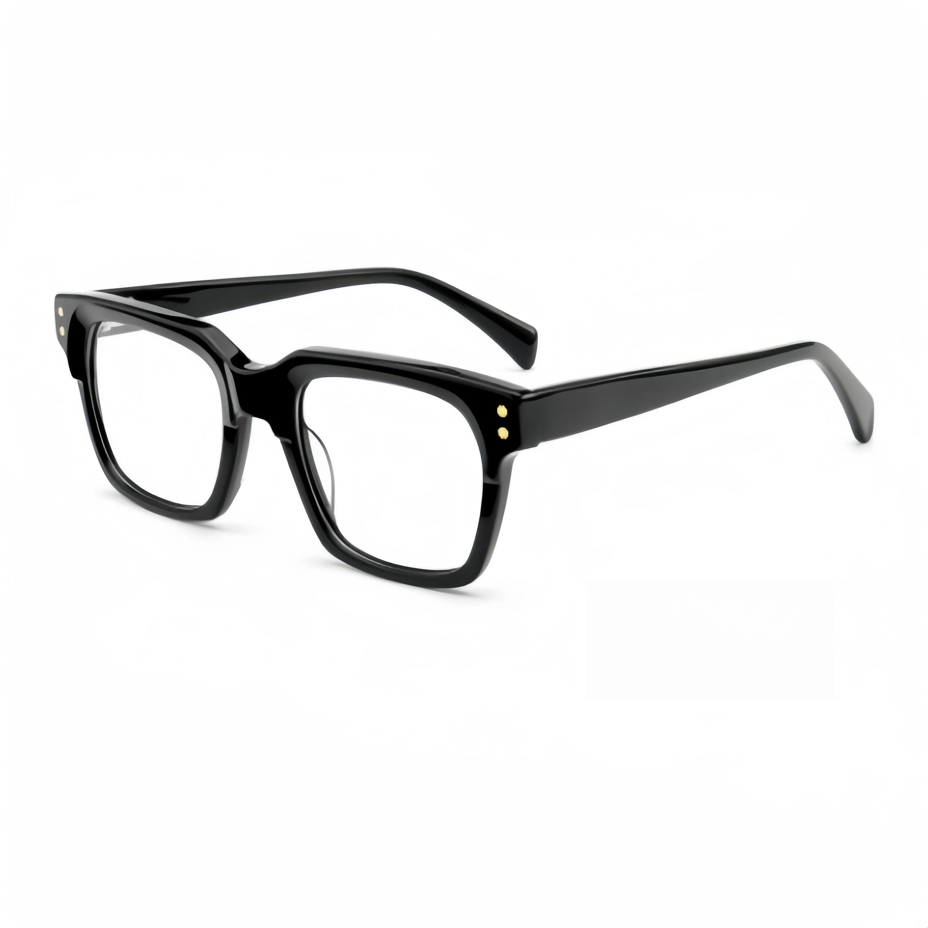 Eyeglass Frames Acetate Transparent Trend Optical Prescription Reading Glasses +25 +50 +75 +100