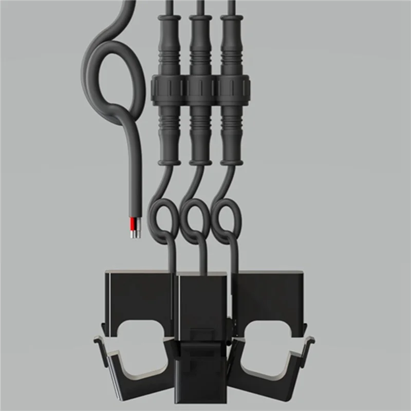 B44C 2X Tuya Smart Life 3 Phase Wifi Energy KWH Meter Power Clamp Current Transformer App Monitor And Record Power(500A)