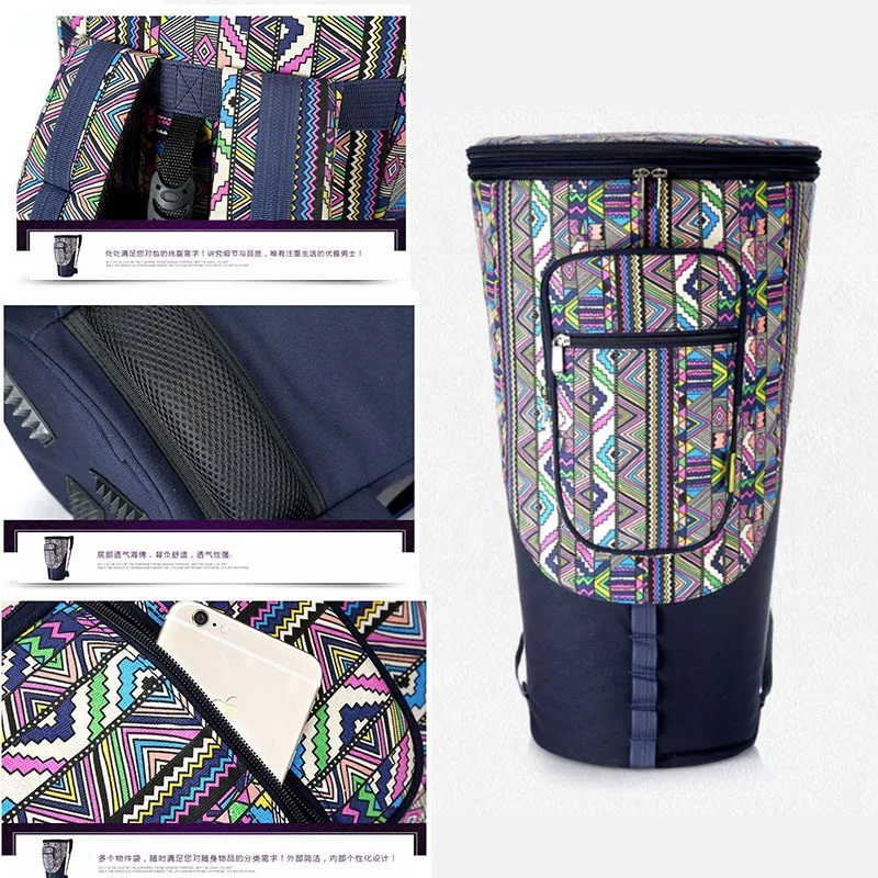African drum bag backpack 10 inch 8 inch 12 inch 13 African drum  hand  bag thickened African drum cover bag