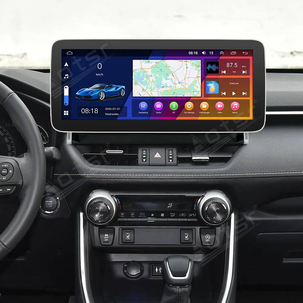 

12.3 Inch Android 13 For RAV 2020-2022 Car GPS Navigation CarPlay HD Touch Screen Head Unit Multimedia Player Radio Auto Stereo