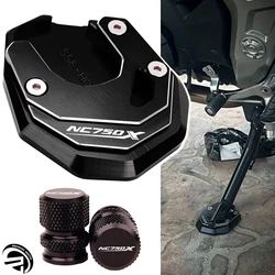 Para HONDA NC750X NC 750 X NC 750X 2021-2024 2023 accesorios de motocicleta soporte lateral almohadilla ampliadora