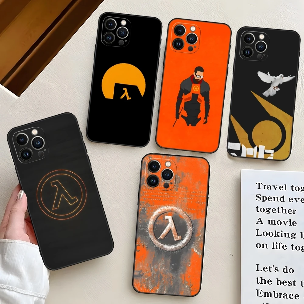 H-Half Life-e 2 Game Phone Case For Iphone 15 Pro Max 16 14 Mini 13 12 11 X Xr Xs 6 15 7 8 Plus Back Cover